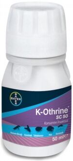 K-Othrine® SC50 50ml : Geniş etkili Haşere ilacı ( yeni ambalaj)