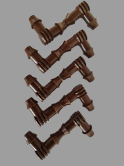 8 mm Kahverengi Damla Sulama İçten Geçmeli Bağlantı Dirsek (10 adet)