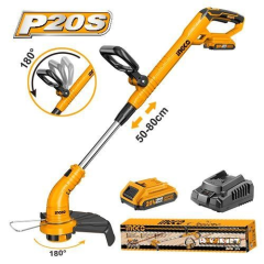 İNGCO Li-ion Akülü Tırpan 1x20V 2.0Ah