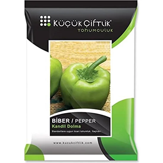 BİBER/KANDİL DOLMA TOHUMU 10 gram KÜÇÜK ÇİFTLİK