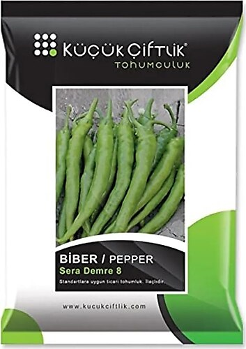 KÜÇÜK ÇİFTLİK BİBER/SERA DEMRE TOHUMU 10gr