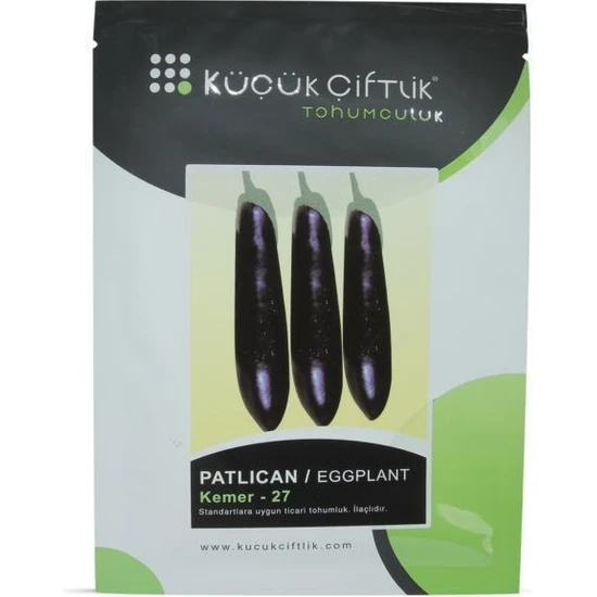 KÜÇÜK ÇİFTLİK PATLICAN/KEMER-27 TOHUMU 10gr