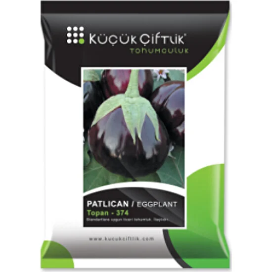 KÜÇÜK ÇİFTLİK PATLICAN/TOPAN-374 TOHUMU