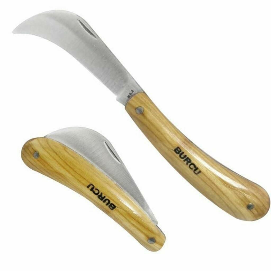 Burcu Aşı Bıçağı Eğri Bıçaklı