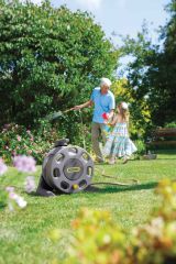 Hozelock 15 m 1/2'' Hortumlu 30 m Kapasiteli Hortum Toplama Sarma Makara Seti•