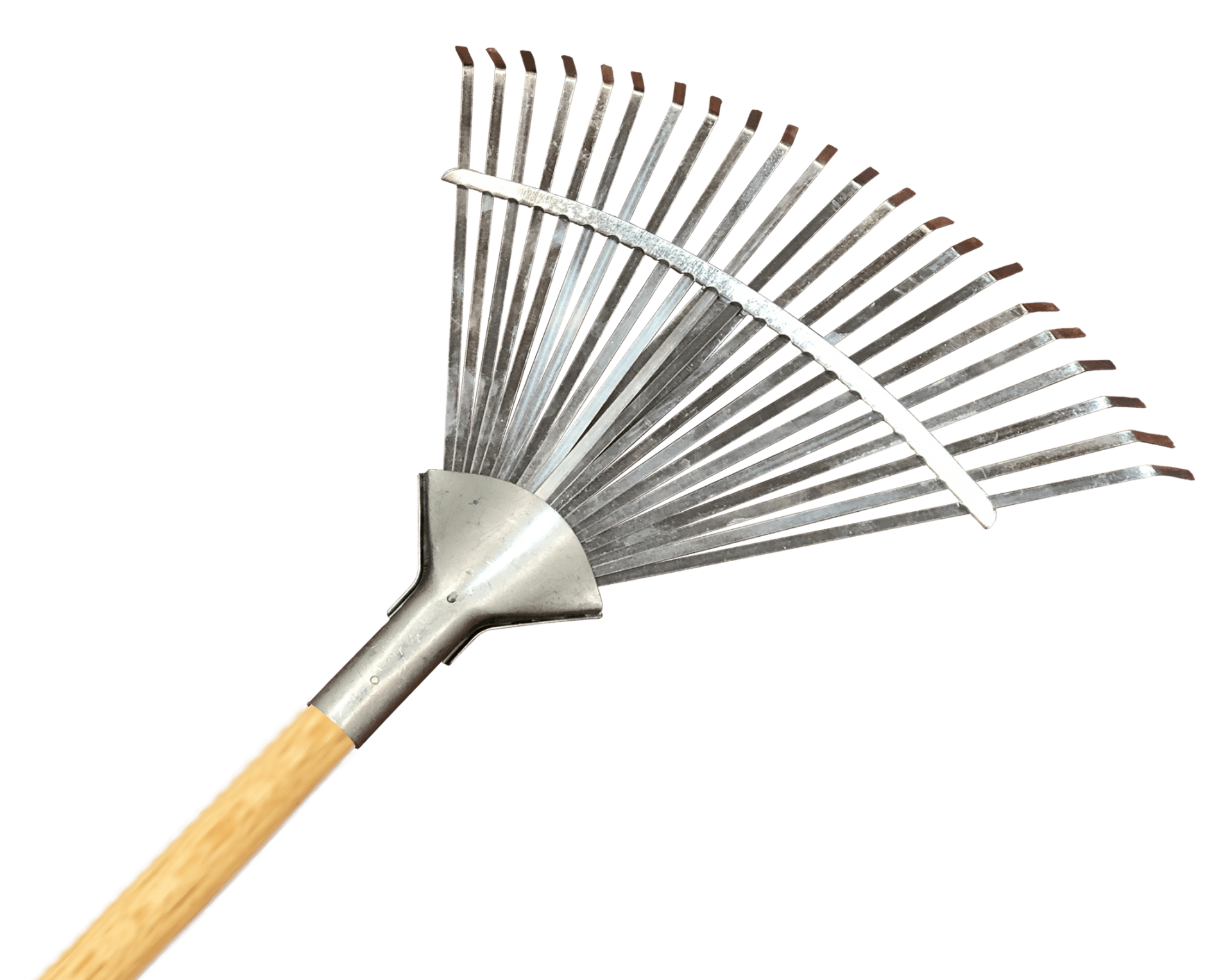 Gardener 10733 Ahşap Saplı, Ayarlı Metal Çim ve Yaprak Toplama Tırmığı