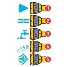 Hozelock 2684H Yuvarlak Başlıklı 6 Ayarlı Hortum Tabancası