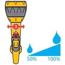 Hozelock 2684H Yuvarlak Başlıklı 6 Ayarlı Hortum Tabancası
