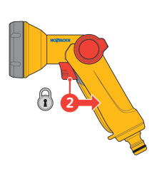Hozelock 2672H Duş Başlıklı Hortum Tabancası