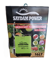 SAYDAM POWER AKÜLÜ 16 LİTRE İLAÇLAMA POMPASI-ÖLÇÜ KABI HEDİYELİ
