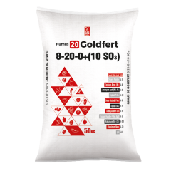 Goldfert 8-20-0 Organomi̇neral Gübre (50 Kg)/ilkbahar Sebze Meyve Gübresi
