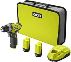 Ryobi RCD1201-220S 12V 2x 2.0AH Li-IOn Çift Akülü Vidalama