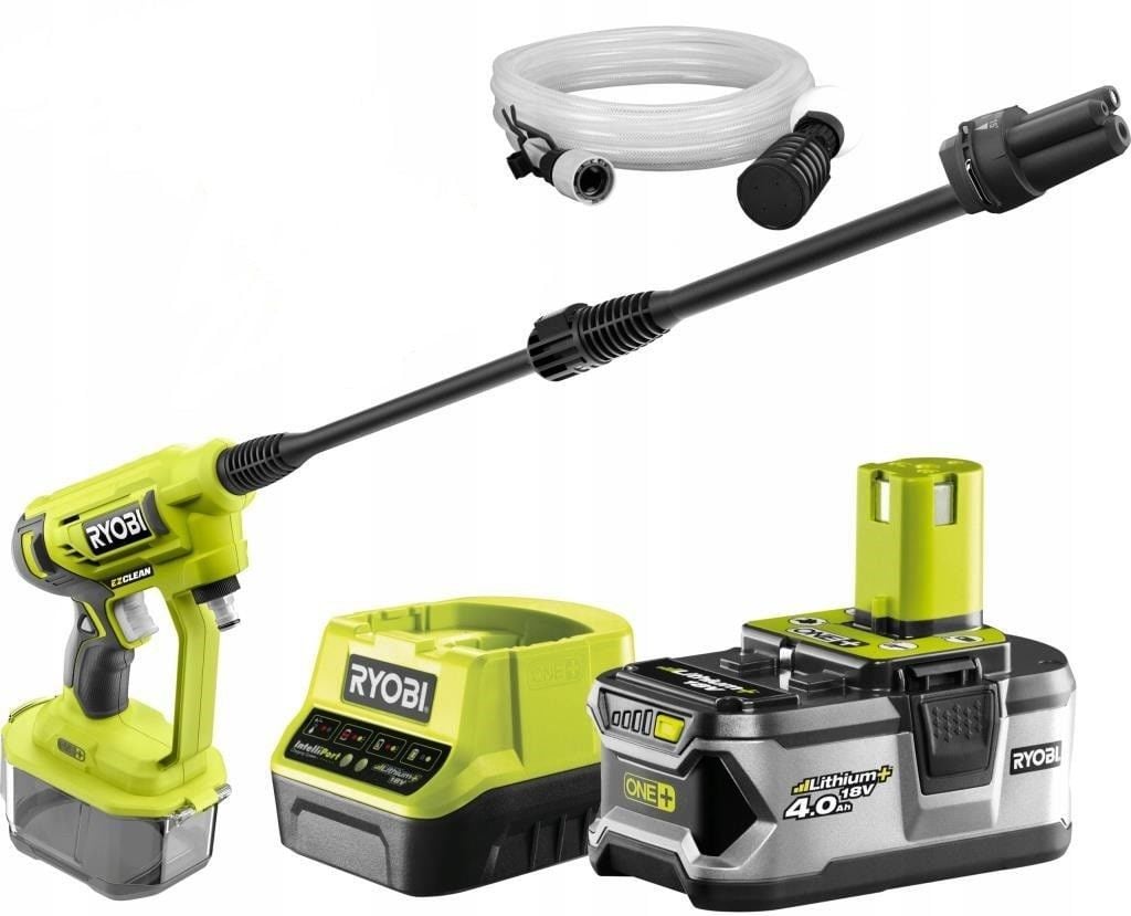 Ryobi RY18PW22A-140 18V 4AH Akülü Basınçlı Yıkama Makinesi