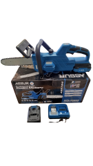 Assur Akülü  Kömürsüz Motor Zincirli Dal Budama Testeresi 30 Cm Pala