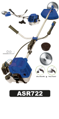 ASSUR 11000rpm 5.9 Hp Yan Tipi Benzinli Motorlu Tırpan
