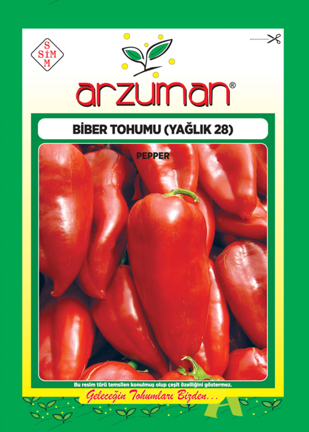 KAPYA BİBER  Yalova Yağlık 28 TOHUMU