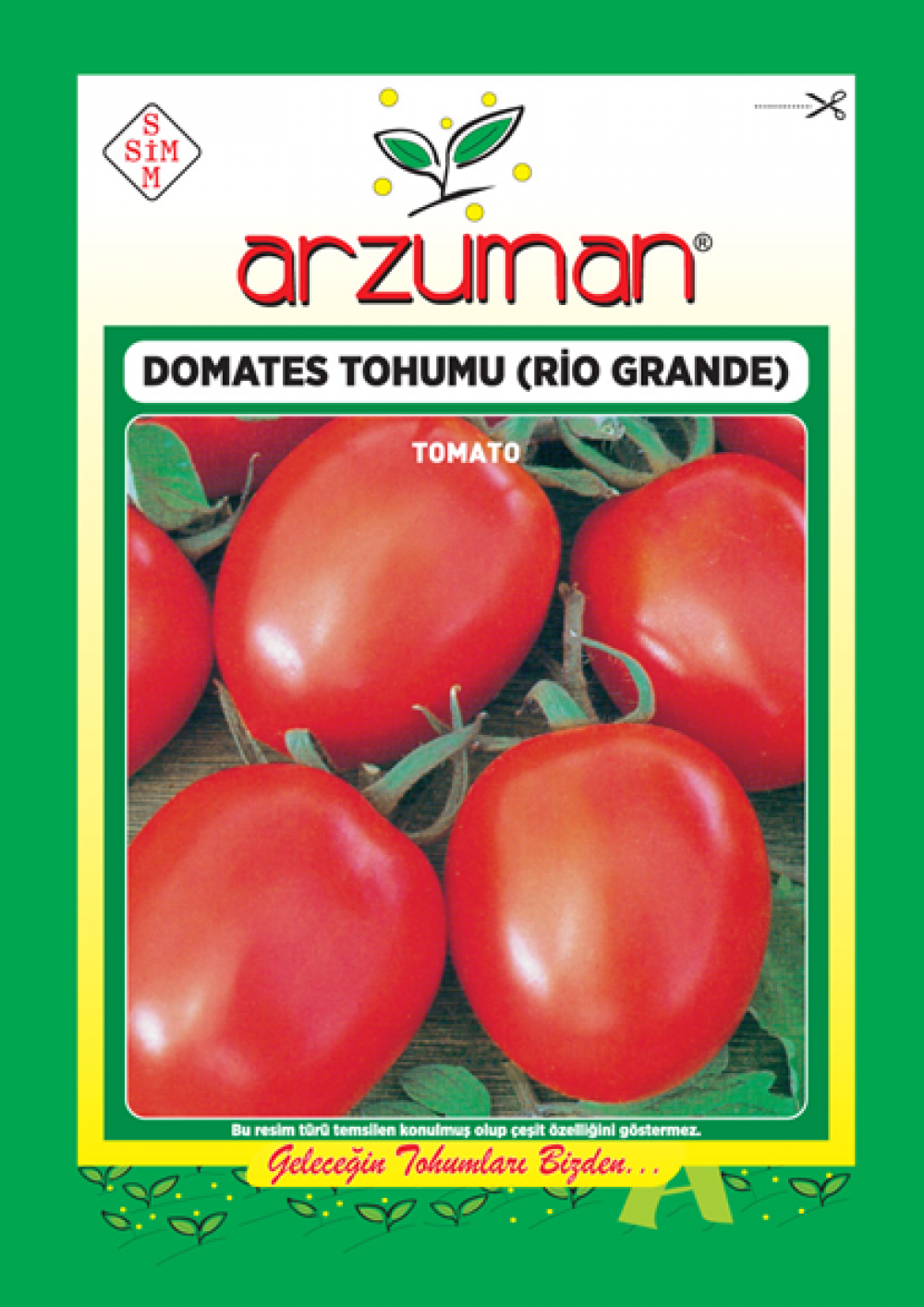 ARZUMAN DOMATES TOHUMU RİO GRANDE SALÇALIK