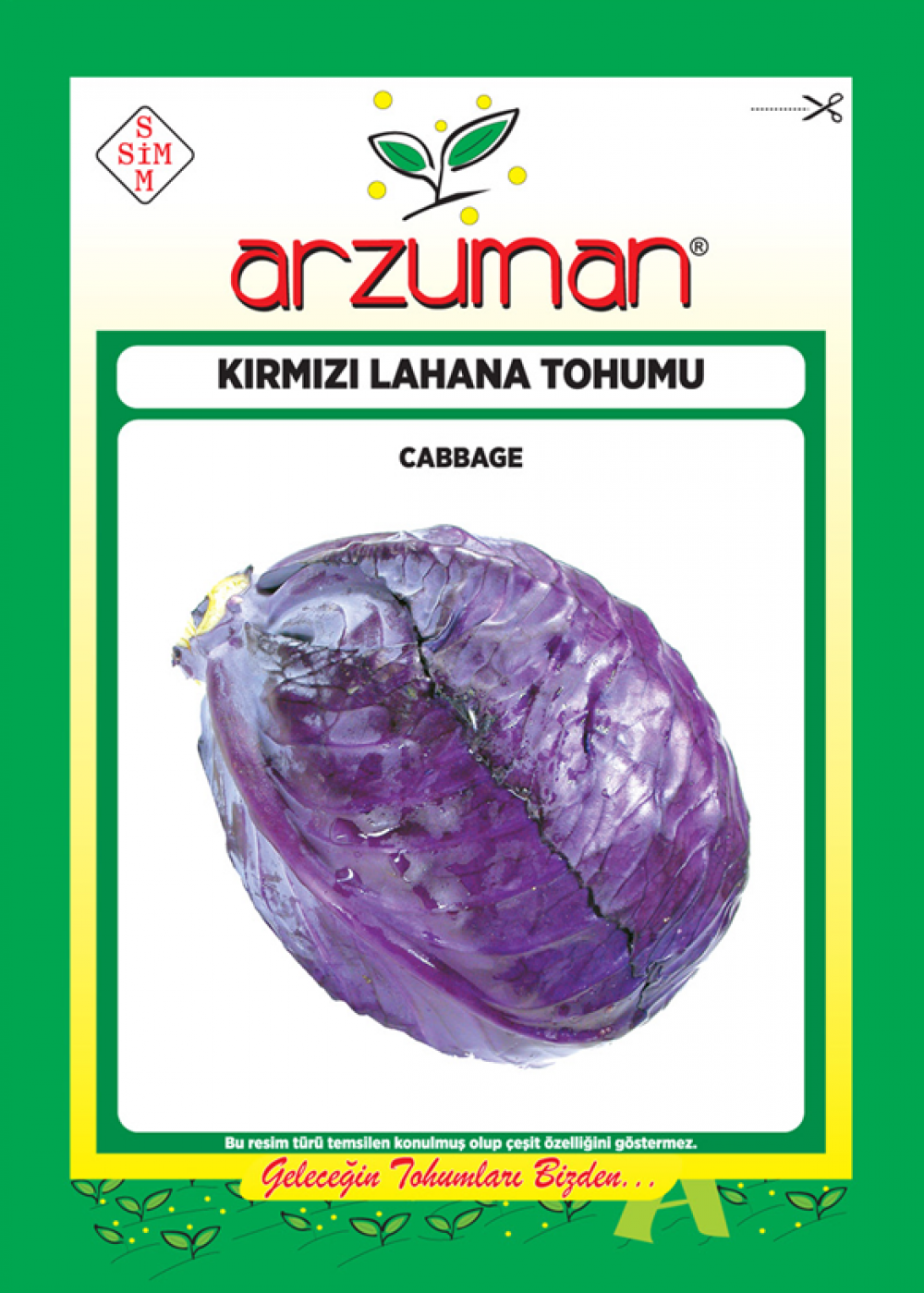 ARZUMAN MOR/KIRMIZI LAHANA TOHUMU