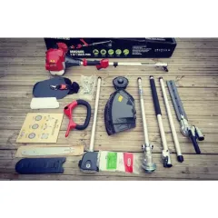 MOUNTFİELD Castelgarden XMT226  MULTİ SET / MM2605 5in1 Multi-Tool (Tırpan /Ot biçme+Budama Testeresi+Çit Biçme+Uzatma Şaftı Hepsi bir arada)