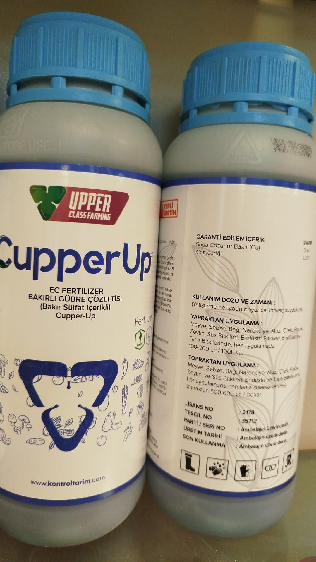 CUPPERUP 1 LİTRE