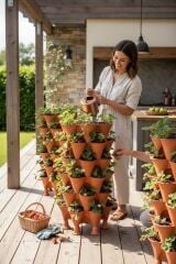 Yediveren® Tekerlekli Bahçe Kulesi