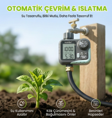 RainPoint ITV117 Mini Dijital 1 Çıkışlı Debimetreli  Su Zamanlayıcısı